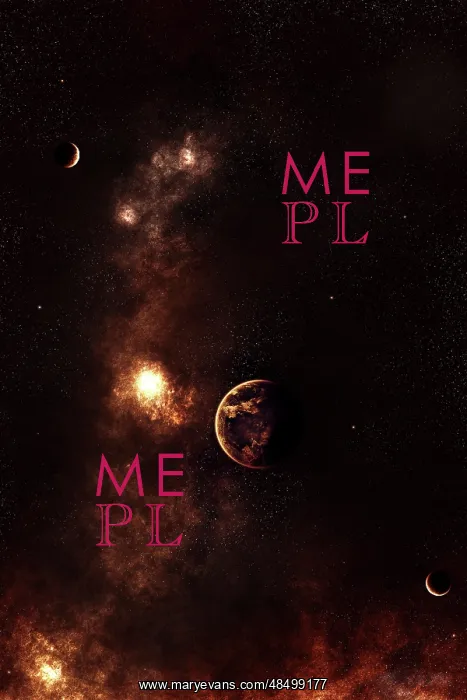 : Aplanet illuminated by plasma floating in the vast space : Aplanet illuminated by plasma floating in the vast space