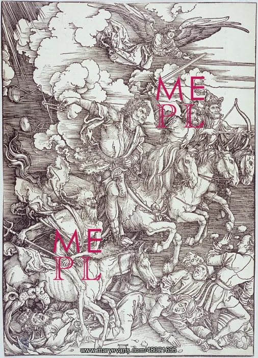 : The Apocalypse : the four horses : The Apocalypse : the four horses