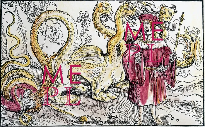 : Apocalyptic dragon is killing a king and attacking a Prince : Apocalyptic dragon is killing a king and attacking a Prince