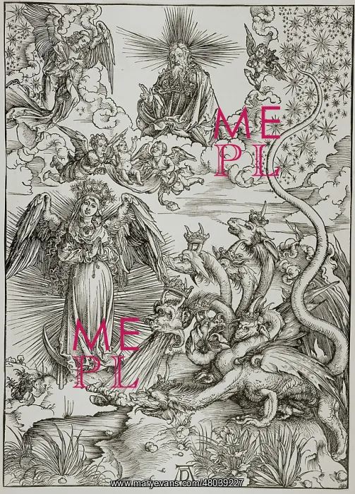 : The Apocalyptic woman and the seven-headed dragon : The Apocalyptic woman and the seven-headed dragon