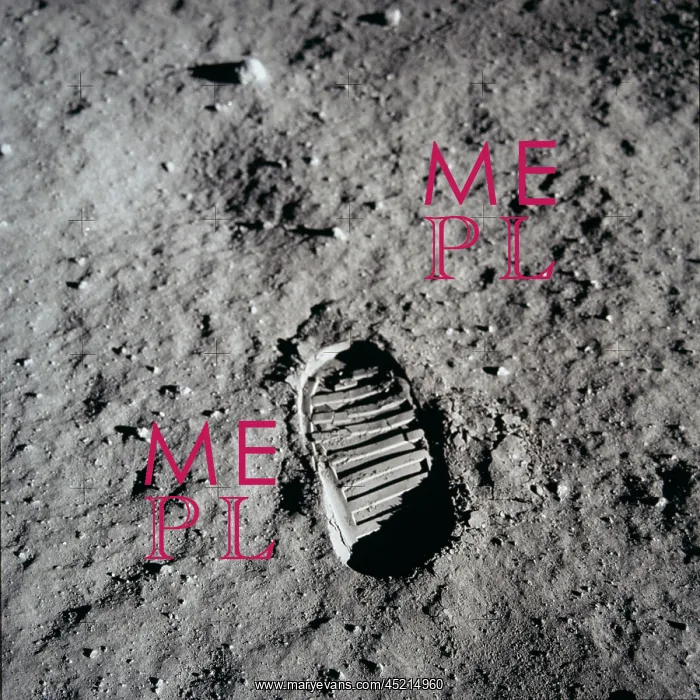 : Apollo 11 boot print on the Moon. July 20, ? : Apollo 11 boot print on the Moon. July 20, ?