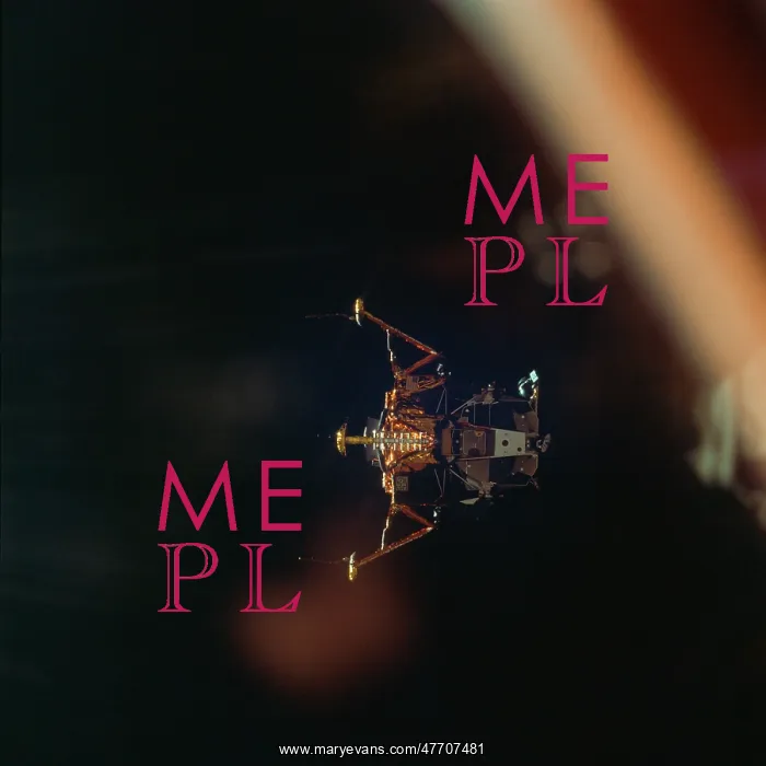 : Apollo 11 Lunar Module In Landing Configuration, 1969 : Apollo 11 Lunar Module In Landing Configuration, 1969