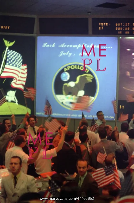 : Apollo 11, MOCR Celebrating Splashdown, 1969 : Apollo 11, MOCR Celebrating Splashdown, 1969