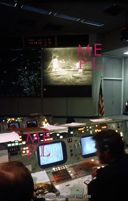 : Apollo 11, MOCR During EVA, 1969 : Apollo 11, MOCR During EVA, 1969