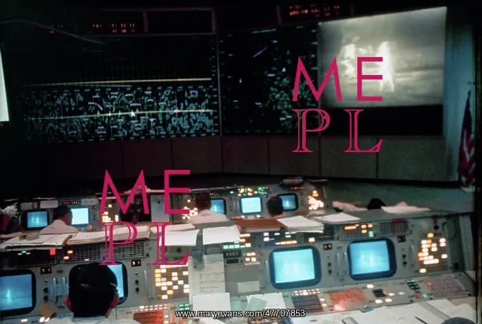 : Apollo 11, MOCR During EVA, 1969 : Apollo 11, MOCR During EVA, 1969