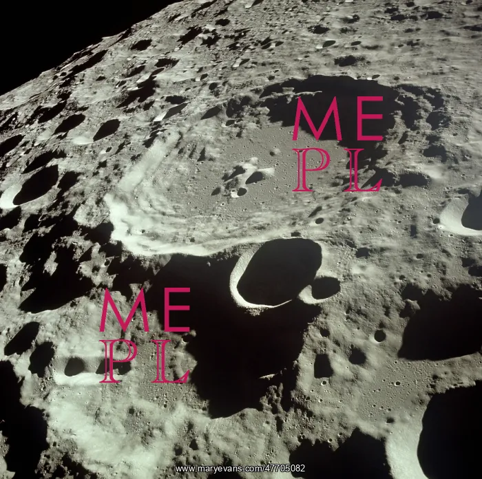 : Apollo 11, Moon Craters, 1969 : Apollo 11, Moon Craters, 1969