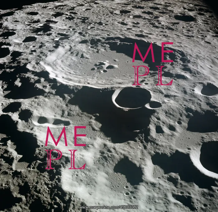 : Apollo 11 Moon view. Crater Daedalus on ? : Apollo 11 Moon view. Crater Daedalus on ?