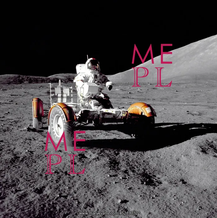 : Apollo 17 Astronaut Eugene A. Cernan driving ? : Apollo 17 Astronaut Eugene A. Cernan driving ?