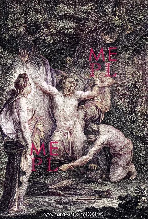  : Apollo. After Apollo has successfully defeated the Phrygian musician Marsyas in a contest