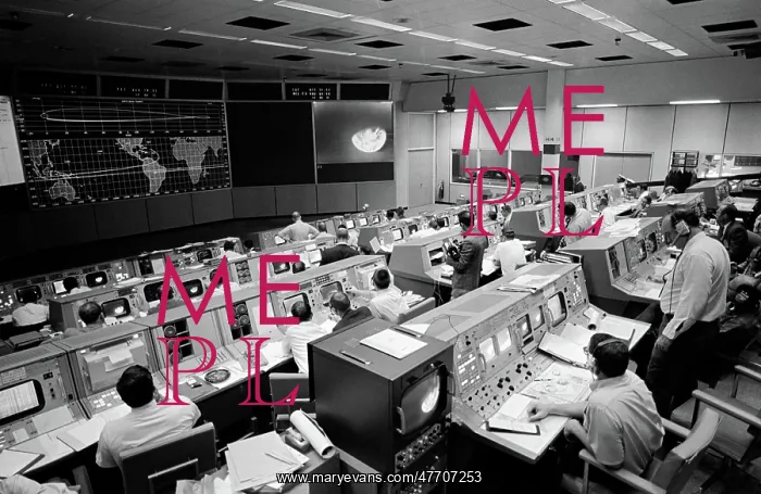 : Apollo 8, Mission Operations Control Room, 1968 : Apollo 8, Mission Operations Control Room, 1968