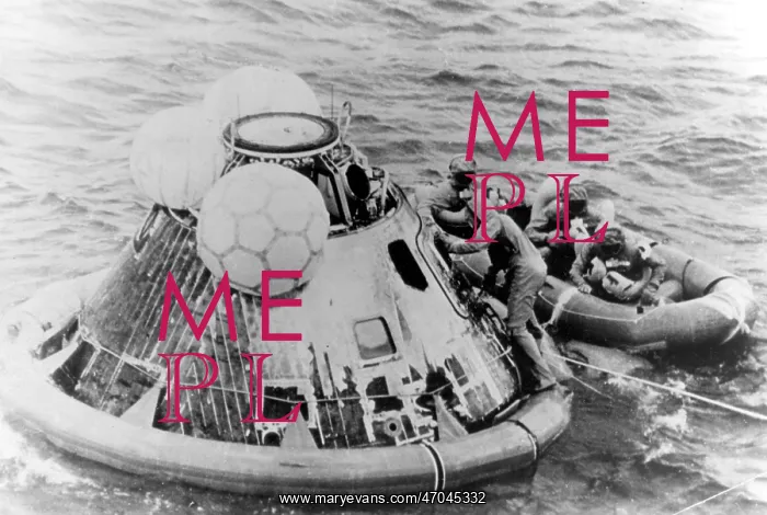 : Apollo 9 Splashes Down in Atlantic Ocean : Apollo 9 Splashes Down in Atlantic Ocean