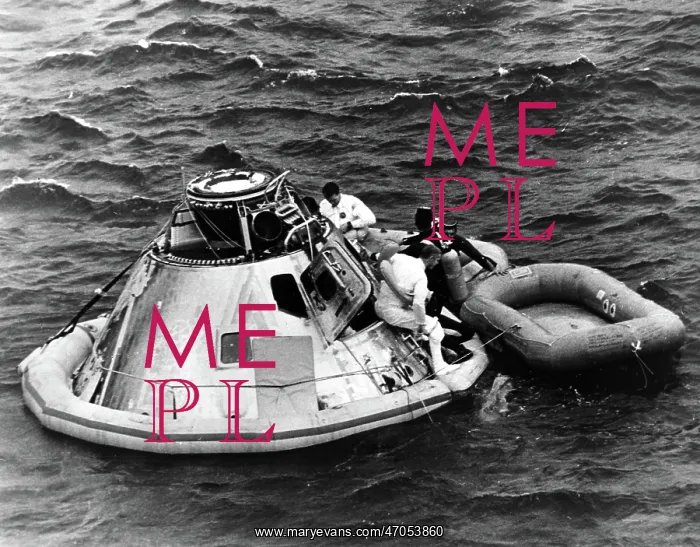: Apollo 9 Splashes Down in Atlantic Ocean : Apollo 9 Splashes Down in Atlantic Ocean