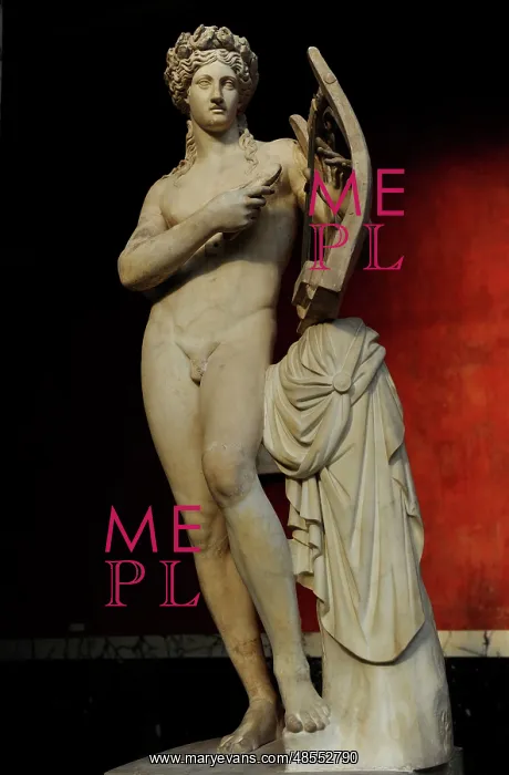 : Apollo. Olympic deity. Sculpture. Imperial Era. Ny Carlsberg : Apollo. Olympic deity. Sculpture. Imperial Era. Ny Carlsberg