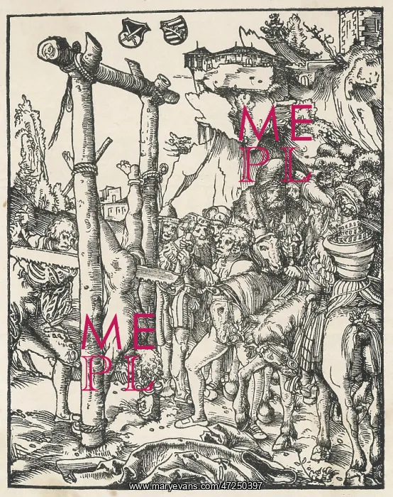: APOSTLE SAWN IN HALF : APOSTLE SAWN IN HALF