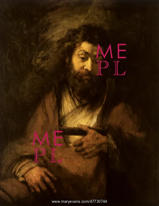 : The Apostle Simon, by Rembrandt : The Apostle Simon, by Rembrandt