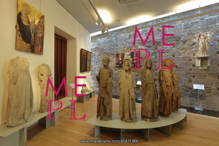 : Apostle statues, Museu Catedral Valencia, Valencia, Spain : Apostle statues, Museu Catedral Valencia, Valencia, Spain