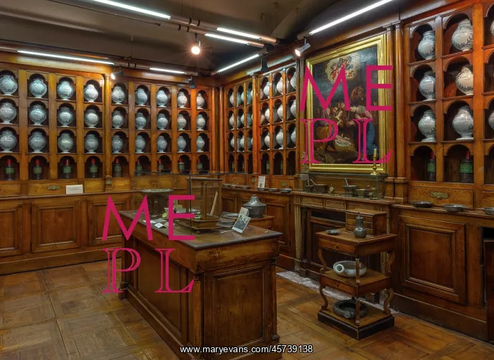 : Apothecary, Chatillon-sur-Chalaronne, Auvergne-Rhone-Alpes : Apothecary, Chatillon-sur-Chalaronne, Auvergne-Rhone-Alpes