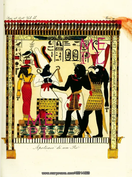 : Apotheosis of a Pharaoh: King Seti I meets : Apotheosis of a Pharaoh: King Seti I meets