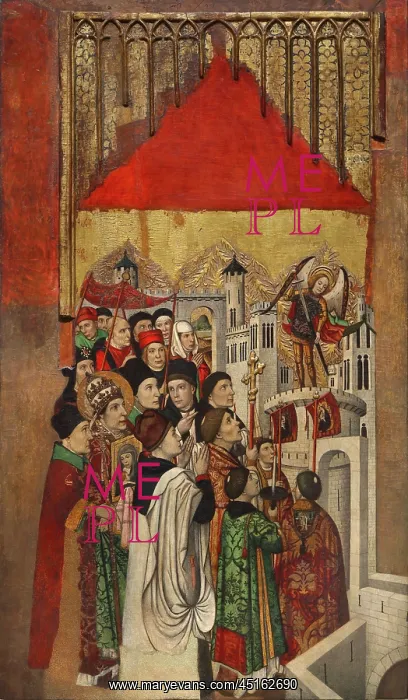 : Apparition of St Michael at the Castle of Sant'Angelo : Apparition of St Michael at the Castle of Sant'Angelo