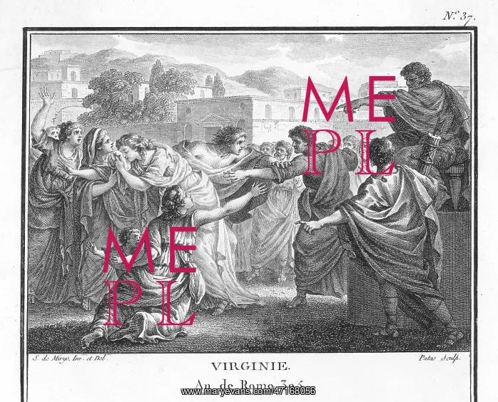 : Appius Claudius lusting after Virginia : Appius Claudius lusting after Virginia