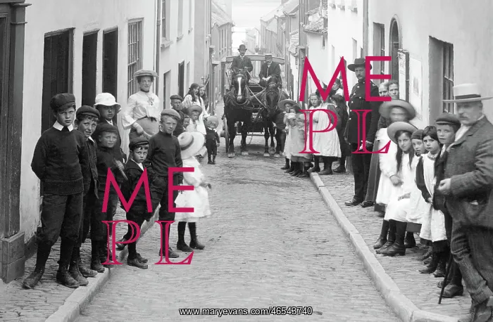 : Appledore, a Busy Street 1906 : Appledore, a Busy Street 1906