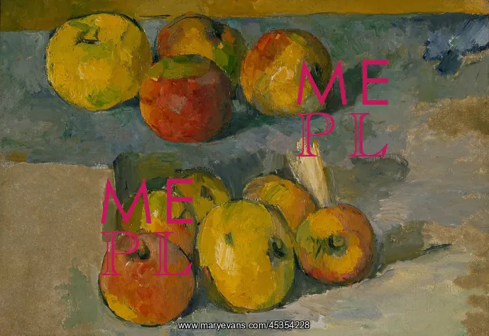 : Apples, by Paul Cezanne : Apples, by Paul Cezanne