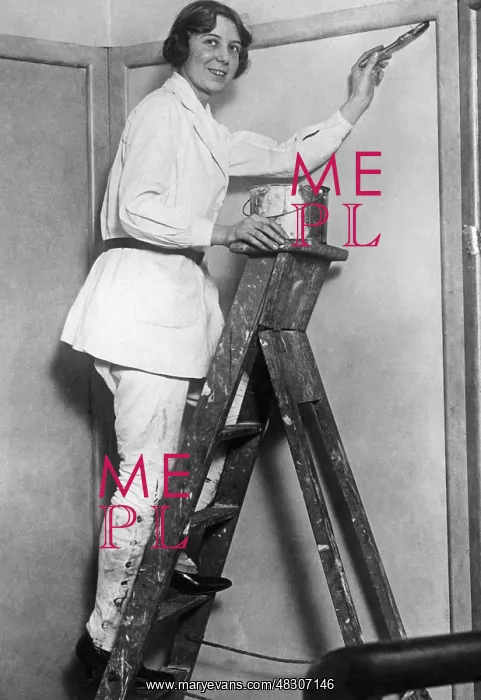 : Apprentice painter, 1926 : Apprentice painter, 1926