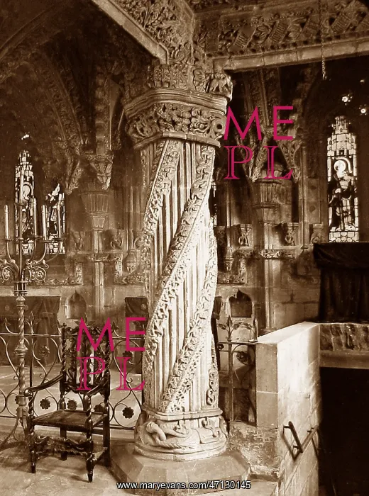  : Apprentice Pillar, Rosslyn Chapel, Scotland