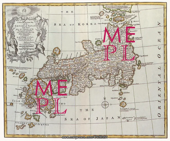 : Approximate Japan 1747 : Approximate Japan 1747