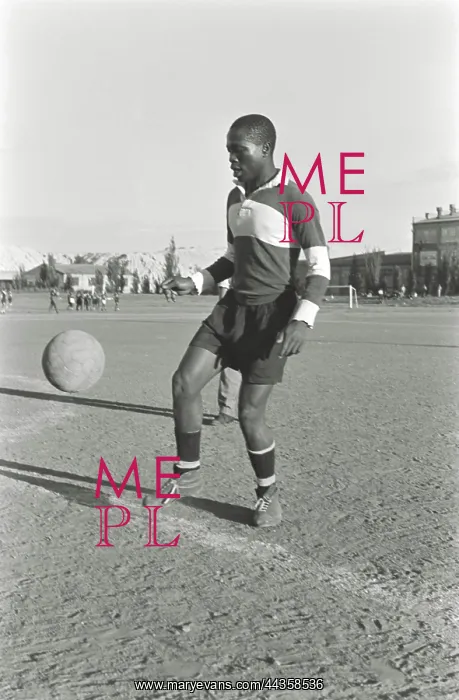: April 1960 - Kenneth Mazibuko, the fast, goal-getting : April 1960 - Kenneth Mazibuko, the fast, goal-getting