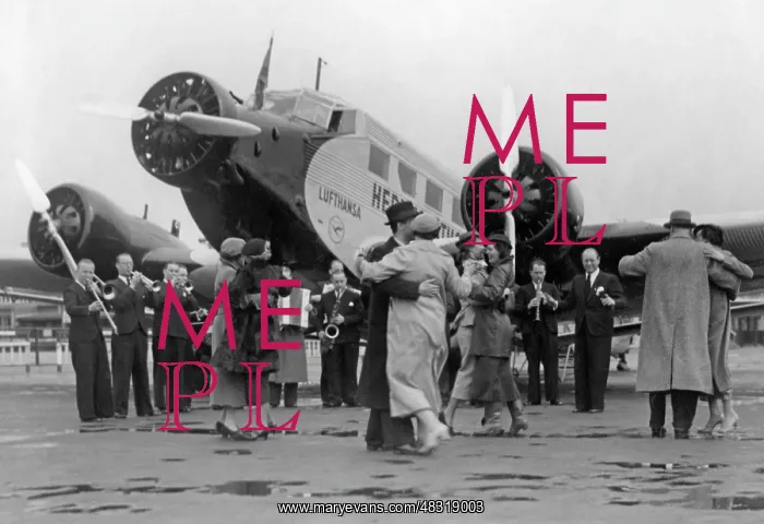 : April Fools joke of Lufthansa, 1937 : April Fools joke of Lufthansa, 1937