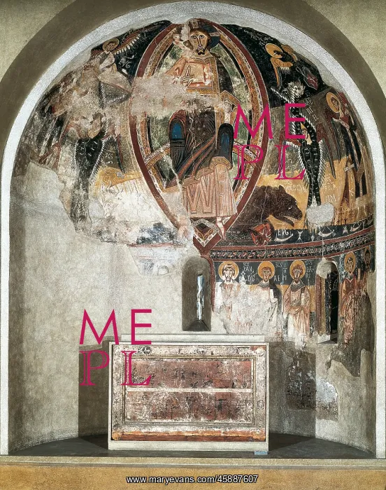 : Apse from the church in Esterri de Cardos : Apse from the church in Esterri de Cardos