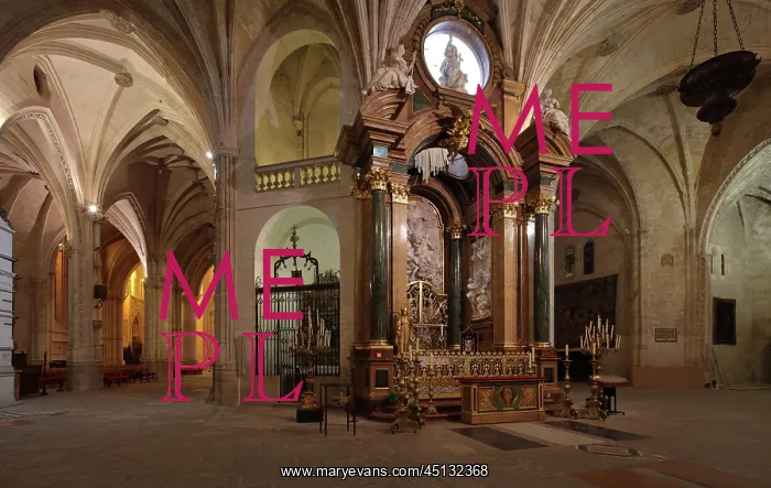 : Apse, Cuenca Cathedral, Cuenca, Spain : Apse, Cuenca Cathedral, Cuenca, Spain