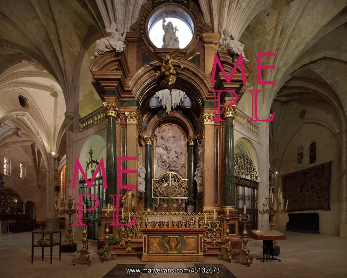 : Apse, Cuenca Cathedral, Cuenca, Spain : Apse, Cuenca Cathedral, Cuenca, Spain