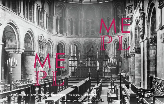 : The Apse of St. Bartholomew the Great : The Apse of St. Bartholomew the Great