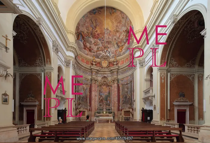 : Apse, St Ignatius Church, Old Town, Dubrovnik, Croatia : Apse, St Ignatius Church, Old Town, Dubrovnik, Croatia