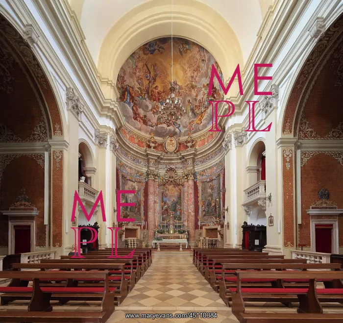 : Apse, St Ignatius Church, Old Town, Dubrovnik, Croatia : Apse, St Ignatius Church, Old Town, Dubrovnik, Croatia