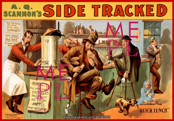 : A.Q. Scammon's Side Tracked, 1899 : A.Q. Scammon's Side Tracked, 1899