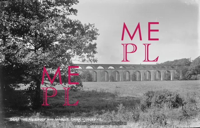 : The Aqueduct and Viaduct, Chirk : The Aqueduct and Viaduct, Chirk