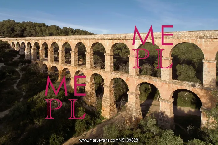 : Aqueducte de les Ferreres, Tarragona, Catalonia, Spain : Aqueducte de les Ferreres, Tarragona, Catalonia, Spain
