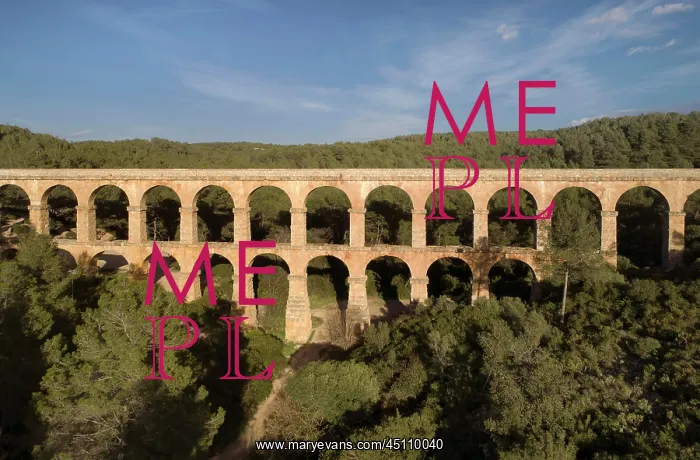 : Aqueducte de les Ferreres, Tarragona, Catalonia, Spain : Aqueducte de les Ferreres, Tarragona, Catalonia, Spain