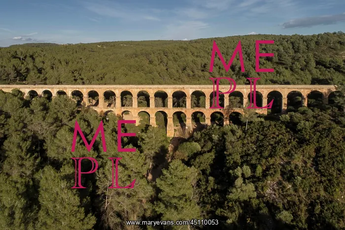 : Aqueducte de les Ferreres, Tarragona, Catalonia, Spain : Aqueducte de les Ferreres, Tarragona, Catalonia, Spain