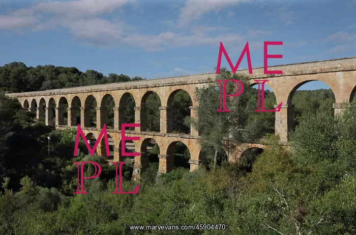 : Aqueducte de les Ferreres, Tarragona, Catalonia, Spain : Aqueducte de les Ferreres, Tarragona, Catalonia, Spain