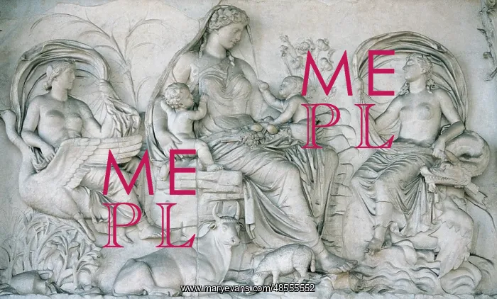  : Ara Pacis Augustae. Tellus panel