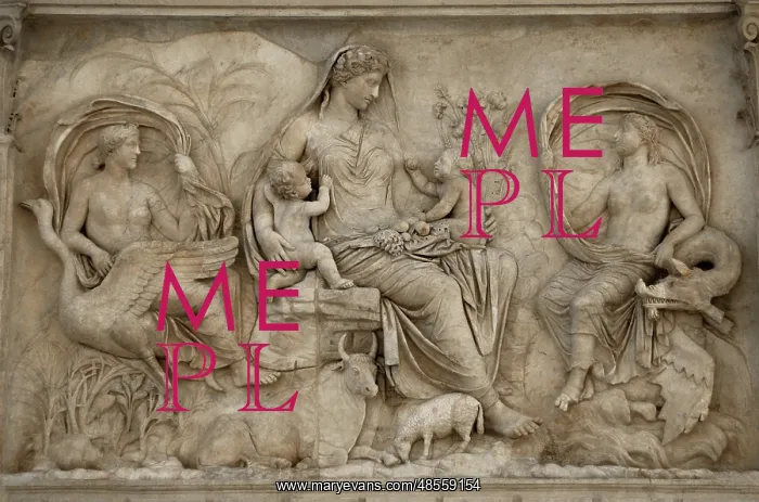 : Ara Pacis Augustae. Tellus panel : Ara Pacis Augustae. Tellus panel
