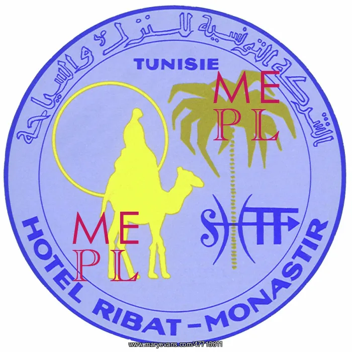  : Arab, Camel Label