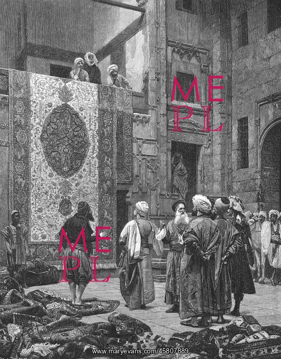 : ARAB CARPET MERCHANT : ARAB CARPET MERCHANT