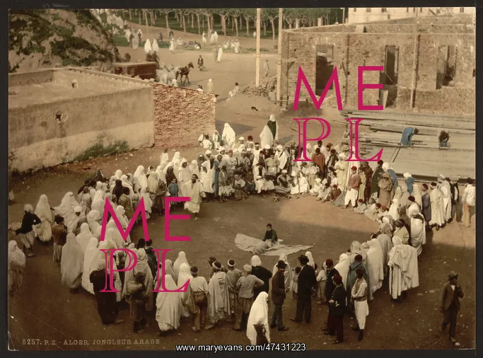 : Arab juggler, Algiers, Algeria : Arab juggler, Algiers, Algeria