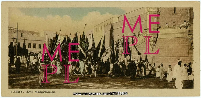 : Arab manifestation - Cario : Arab manifestation - Cario