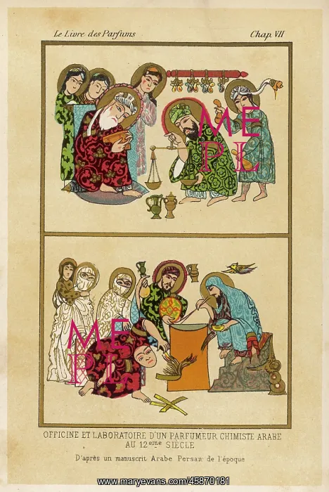  : Arab Perfume Maker - 12th century